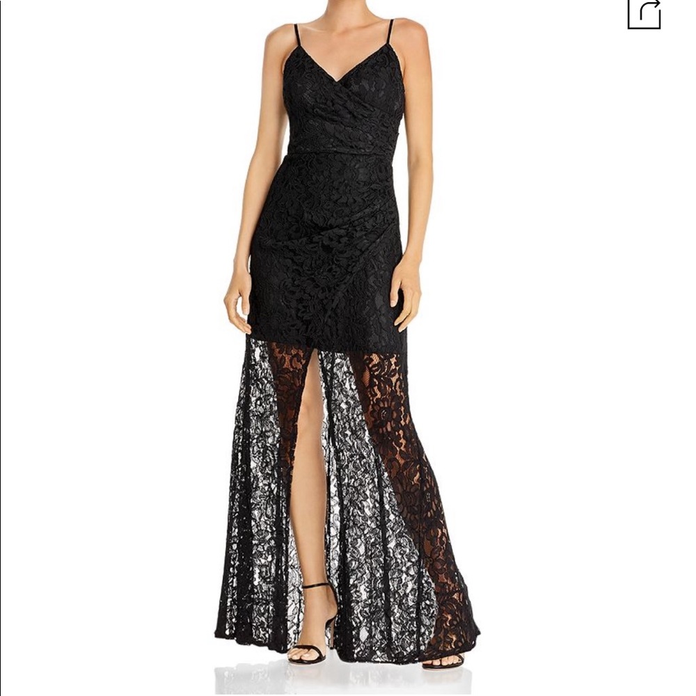 LAUNDRY lace evening gown